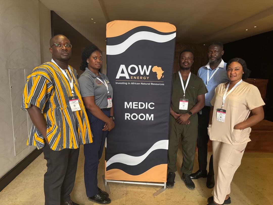 Get-Med Solutions partnered as the Medic Team on board at Africa Oil Week (AOW) 2026